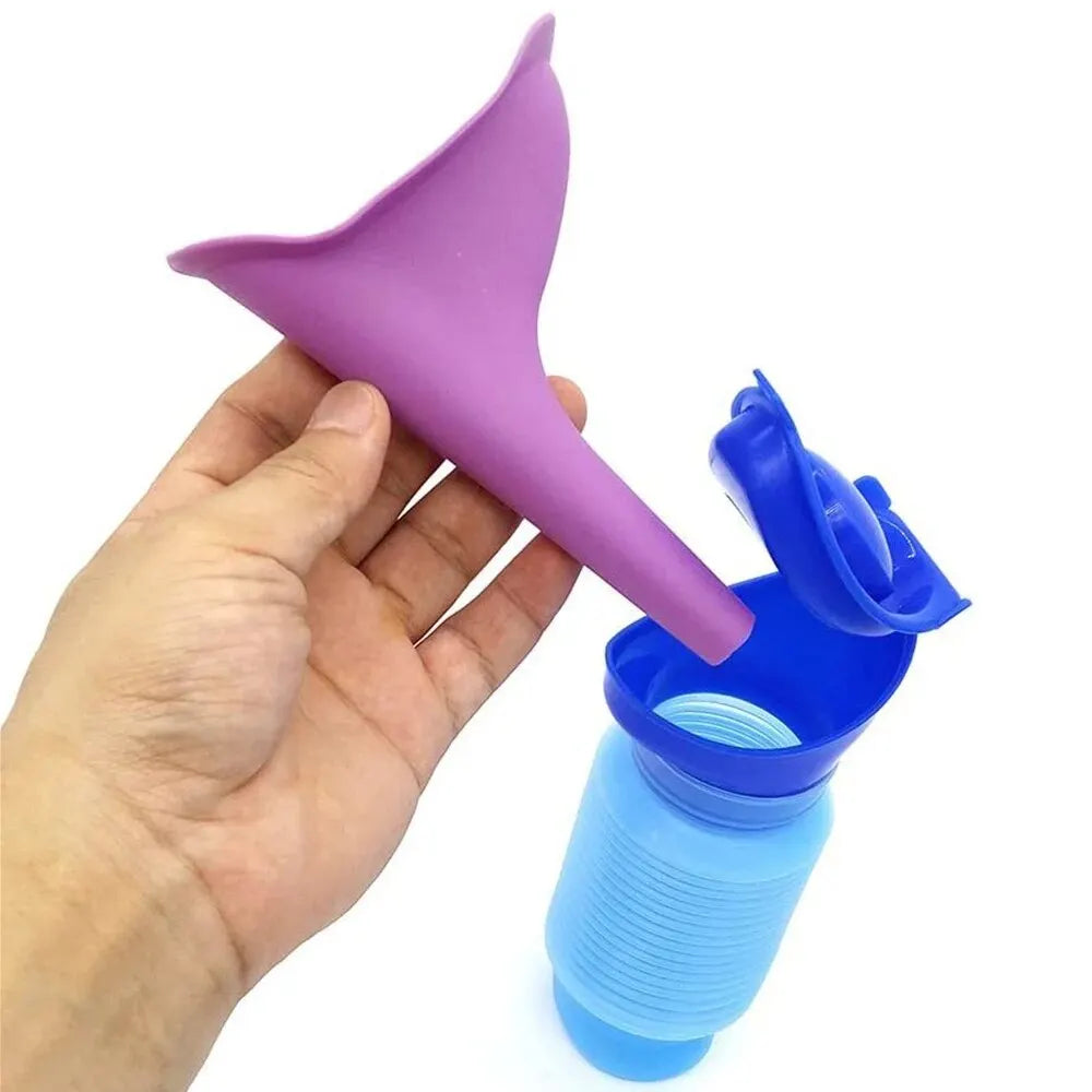 Urinal Car Bucket Outdoor Standing Urine Emergency Travel Portable