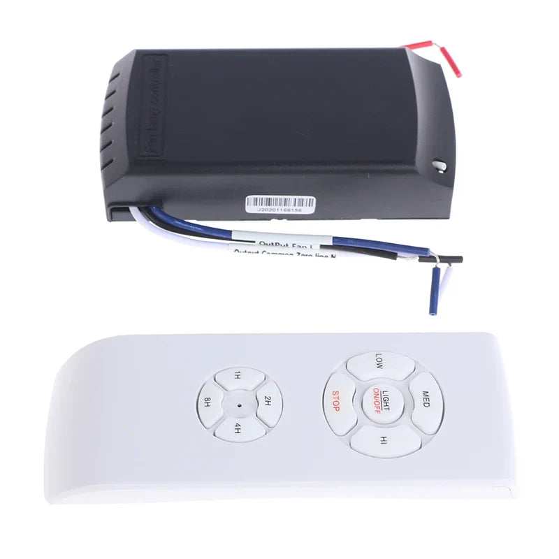 Universal Ceiling Fan Remote Control Kit – Speed & Timer