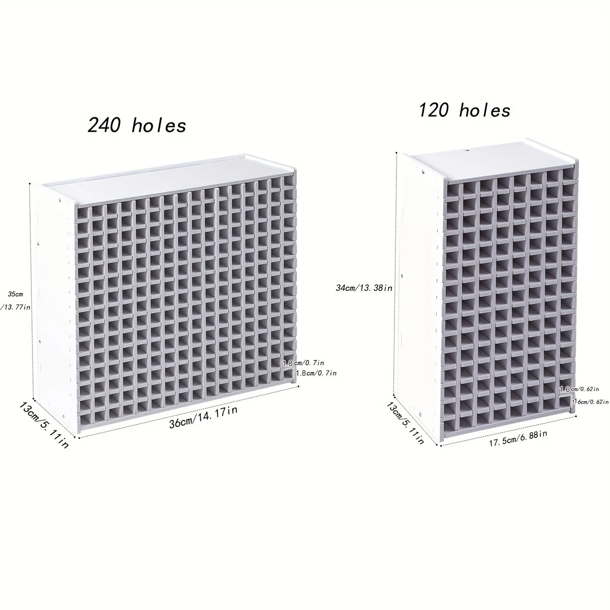 Acrylic Multi-Tier Marker Pen Storage Rack | Large Capacity