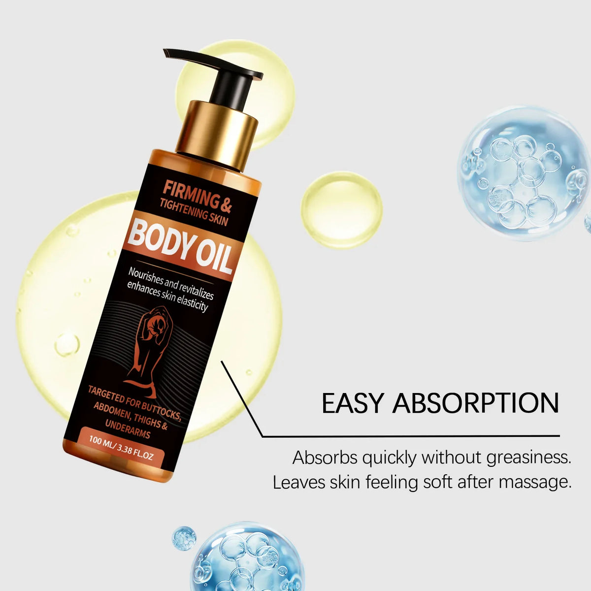 Jojoba Seed Body Firming Oil – Moisturize & Tone Skin 100ml