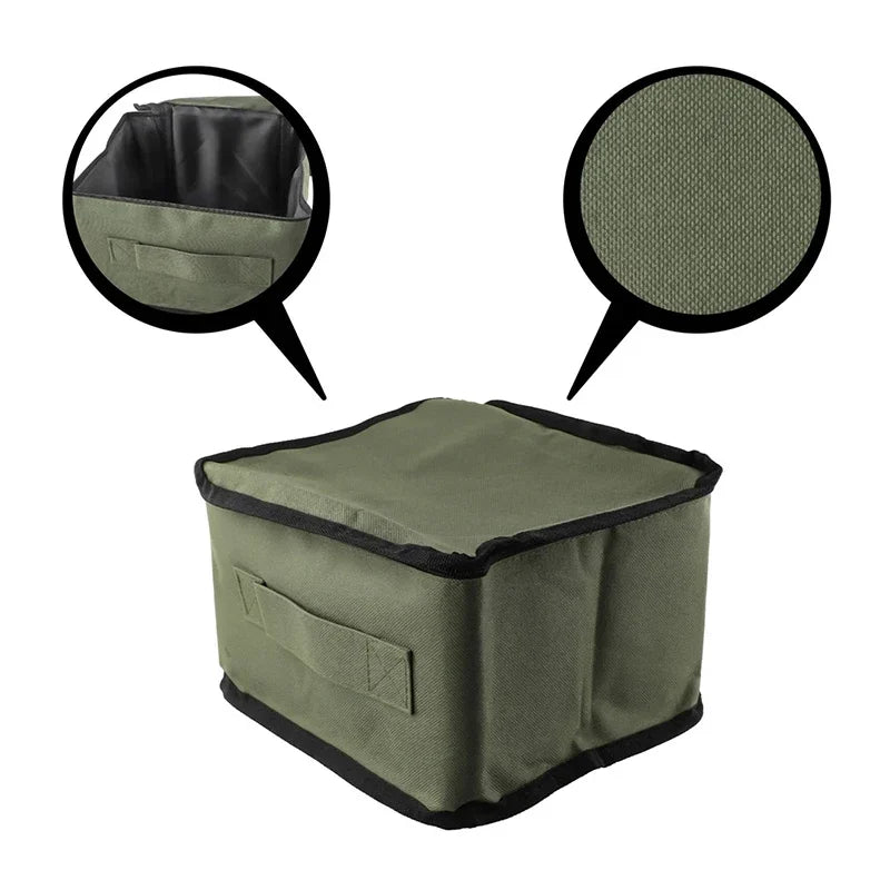Camping Gas Canister Organizer Bag Carry Multipurpose Outdoor Picnic