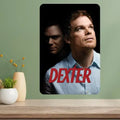 Dexter TV Show Metal Poster Sign – Retro Aluminum Wall Décor