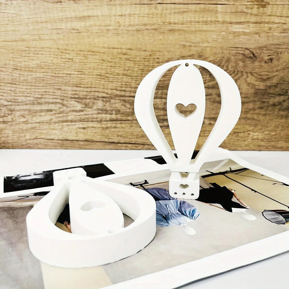 Hot Air Balloon Silicone Mold – DIY Resin, Gypsum & Craft Mould