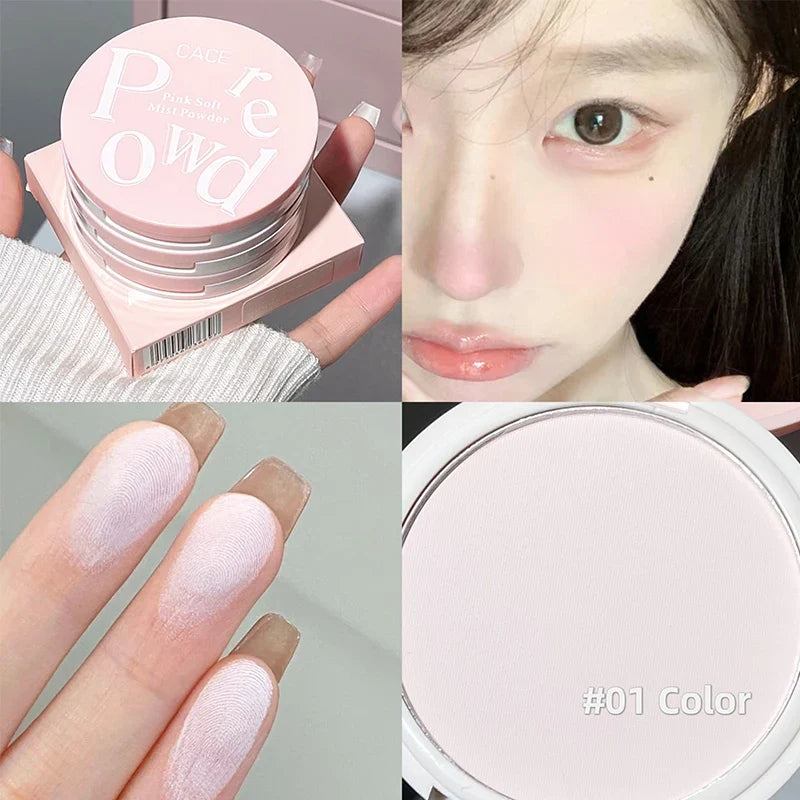 CACE 3-Color Pressed Setting Powder – Matte, Oil Control, Waterproof