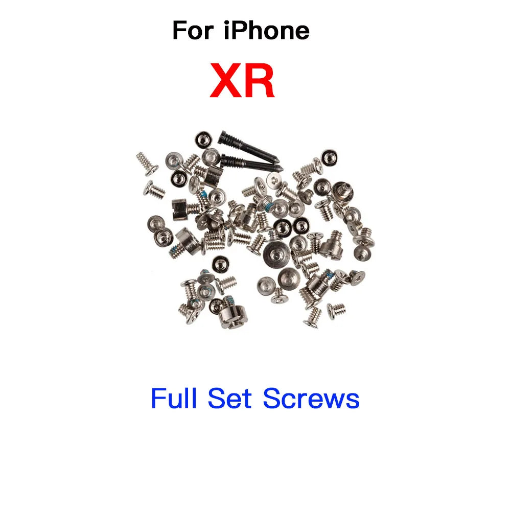 iPhone 7–12 Pro Max Full Screw Replacement Set | 5-Star Screws