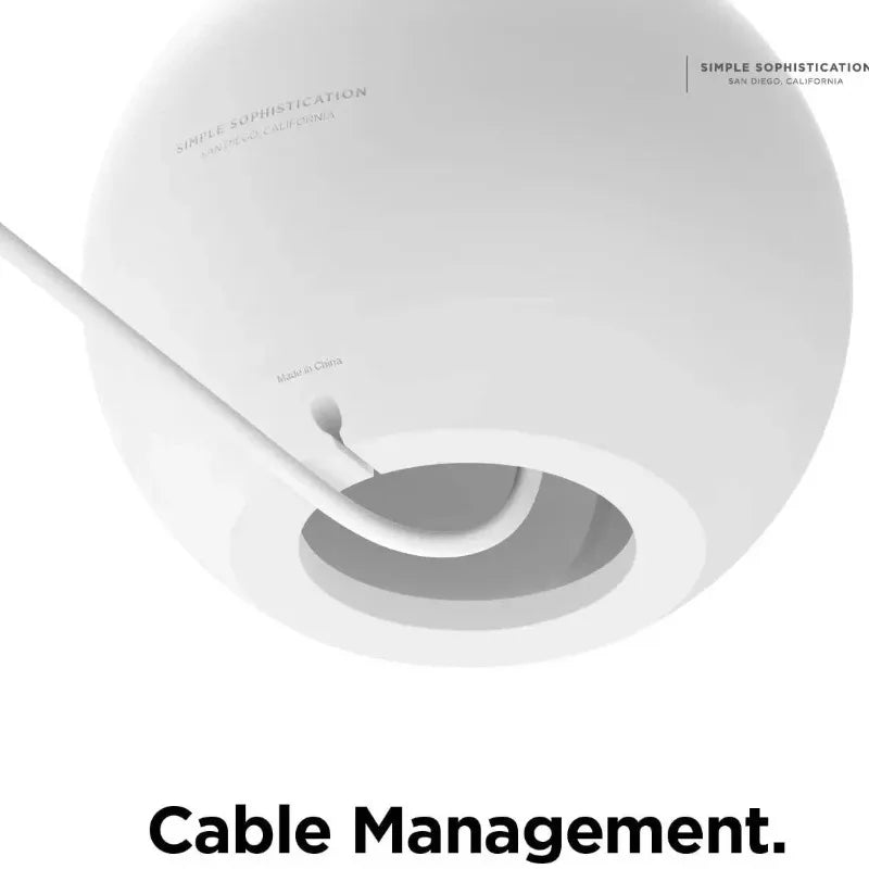 2026 Magnetic Wireless Charging Desk Ball Shape Silicone Holder Stand