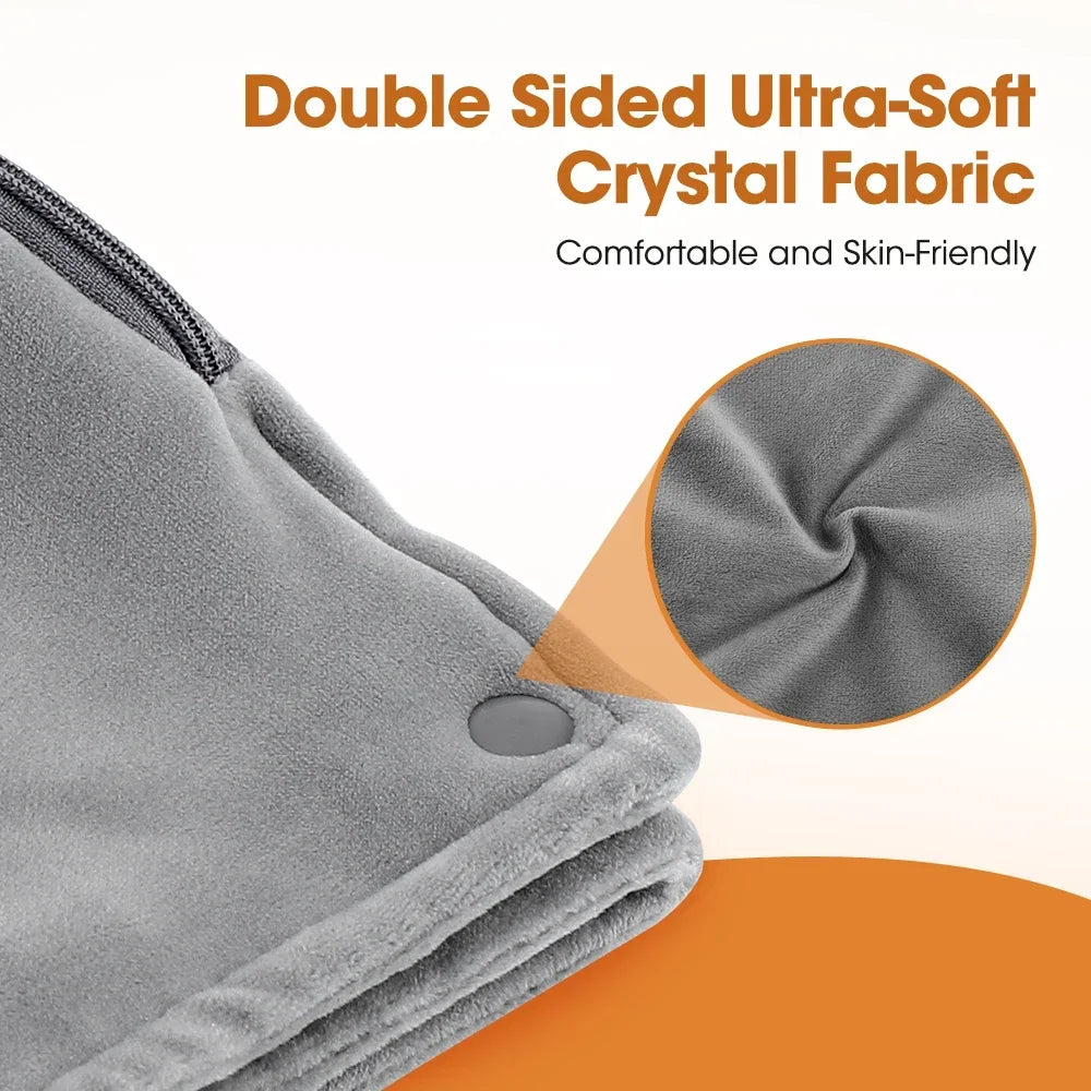 USB Electric Hand Warmer Bag – 3 Heat Levels, 4 Graphene Pads