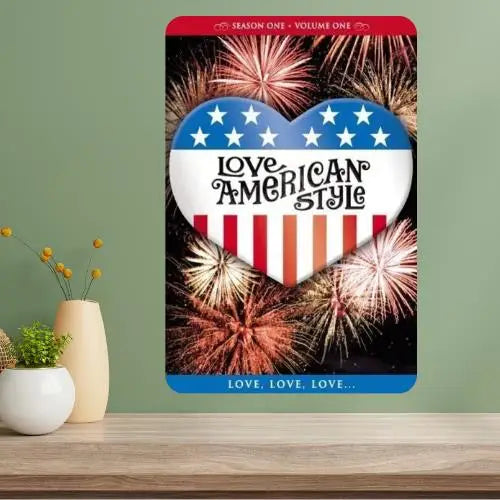 Love American Style Classic TV Show Vintage Metal Sign