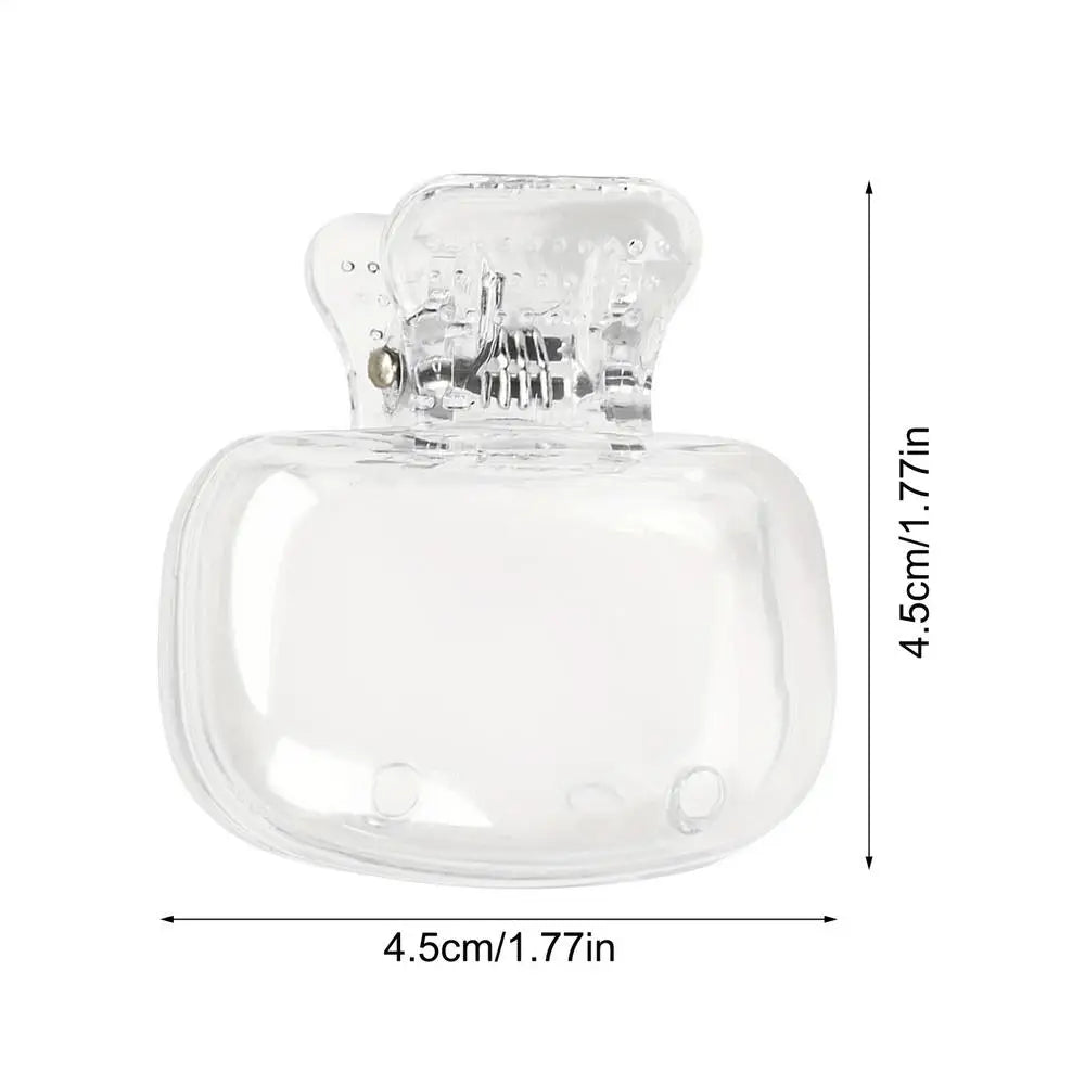 Clip-On Dustproof Toothbrush Cover Cap for Travel & Home