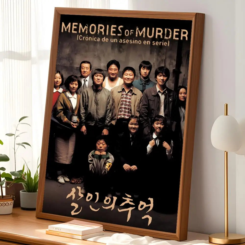 Memories of Murder Movie Poster – HD Self-Stick PVC Wall Art