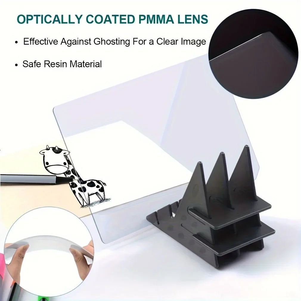 Optical Drawing Board Portable Tracing Sketch Wizard Image Projection