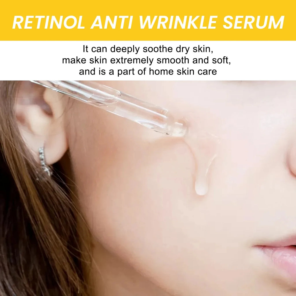 REAROYA Retinol & Hyaluronic Acid Anti-Wrinkle Face Serum