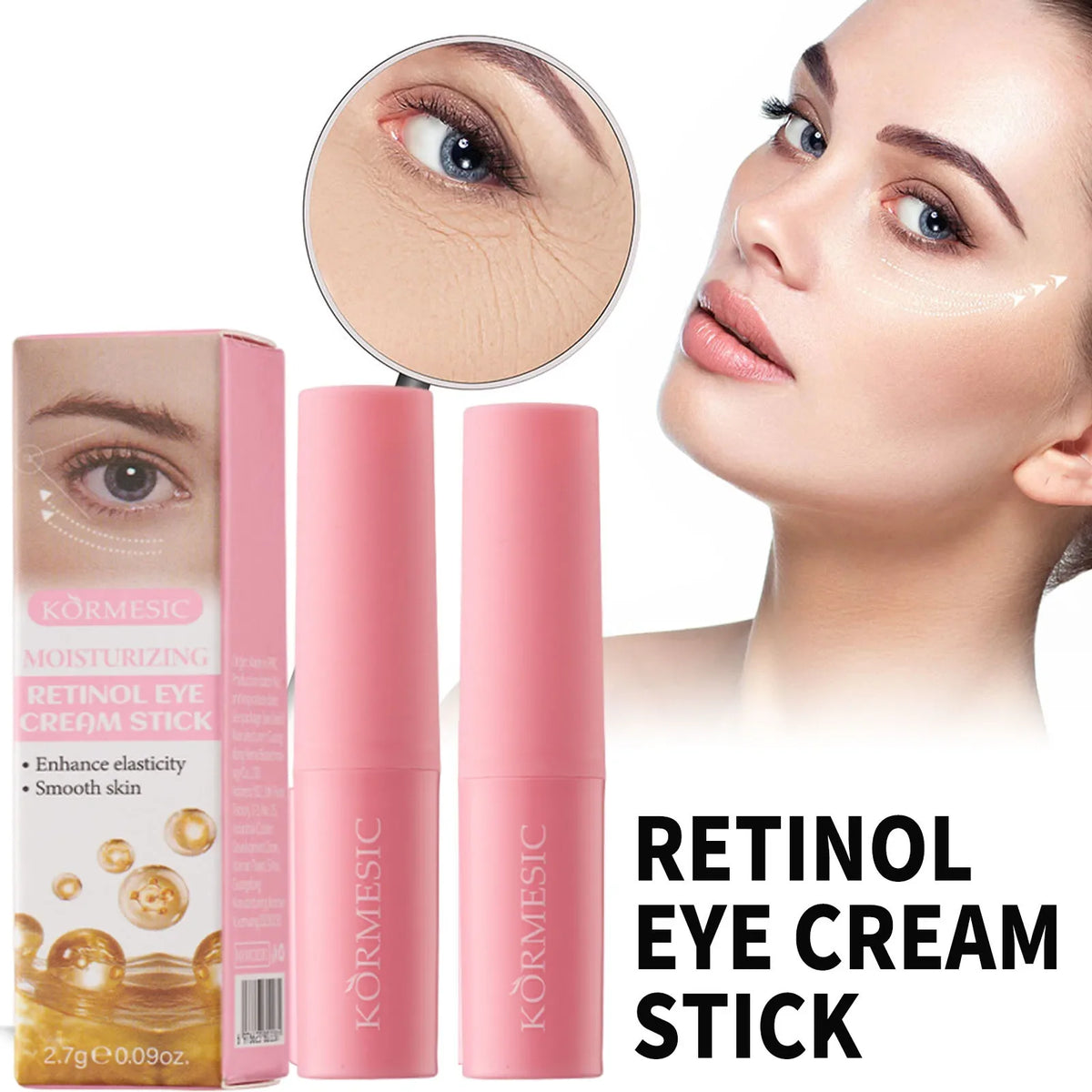 Retinol Eye Cream Stick – Brightening, Firming & Moisturizing