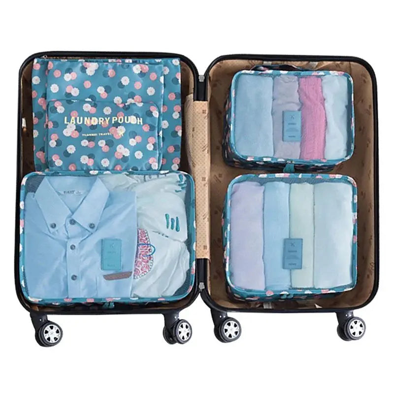 Large Six Travel Storage Bag Classification Business Clothing