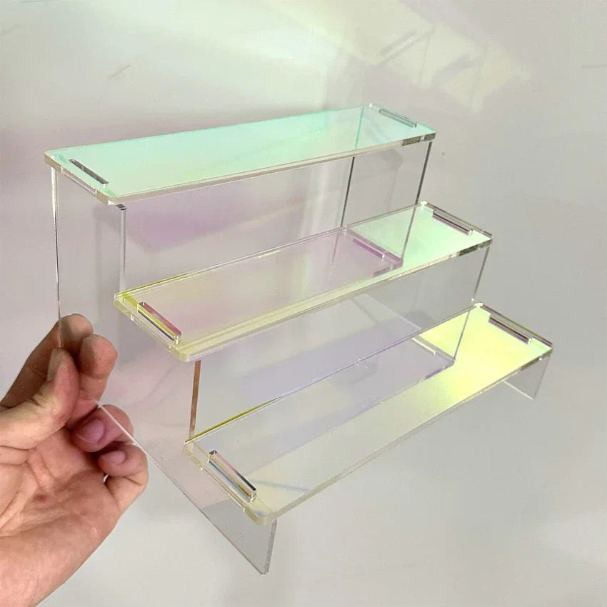 Acrylic Colorful Display Shelf for Figures, Perfume & Toys