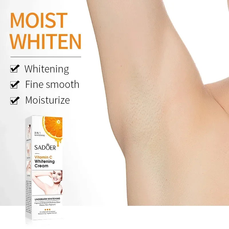 Brightening Body Cream Underarm Knee Buttocks Private Bleach Remove