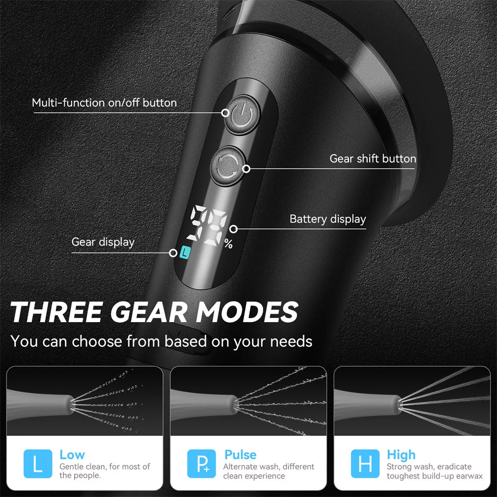 Electric Ear Wax Removal System – Water Irrigation Flusher