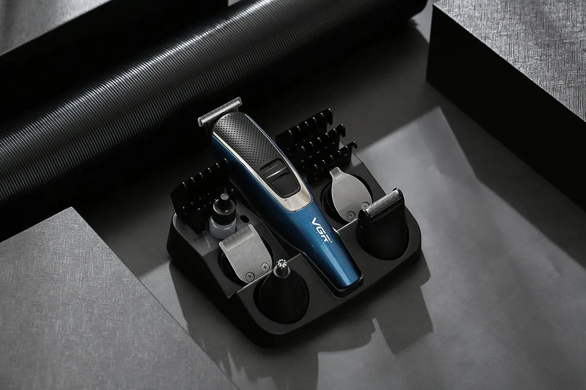 VGR V-172 5-in-1 Men's Hair Trimmer & Grooming Set USB