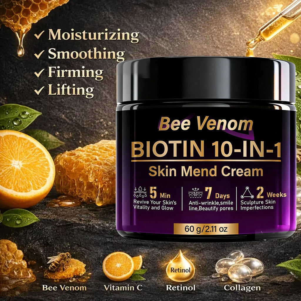Bee Venom Biotin 10-in-1 Anti-Aging & Firming Cream 60g