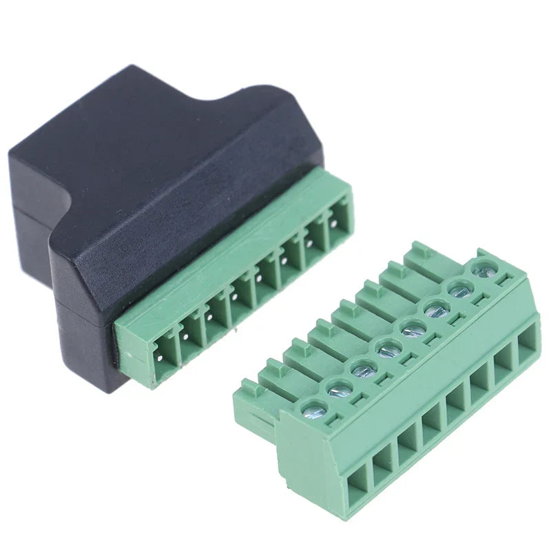 RJ45 Female to Screw Terminal Adapter for CCTV DVR