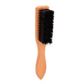 Men's Wood Handle Beard Brush & Neck Duster | Salon Tool