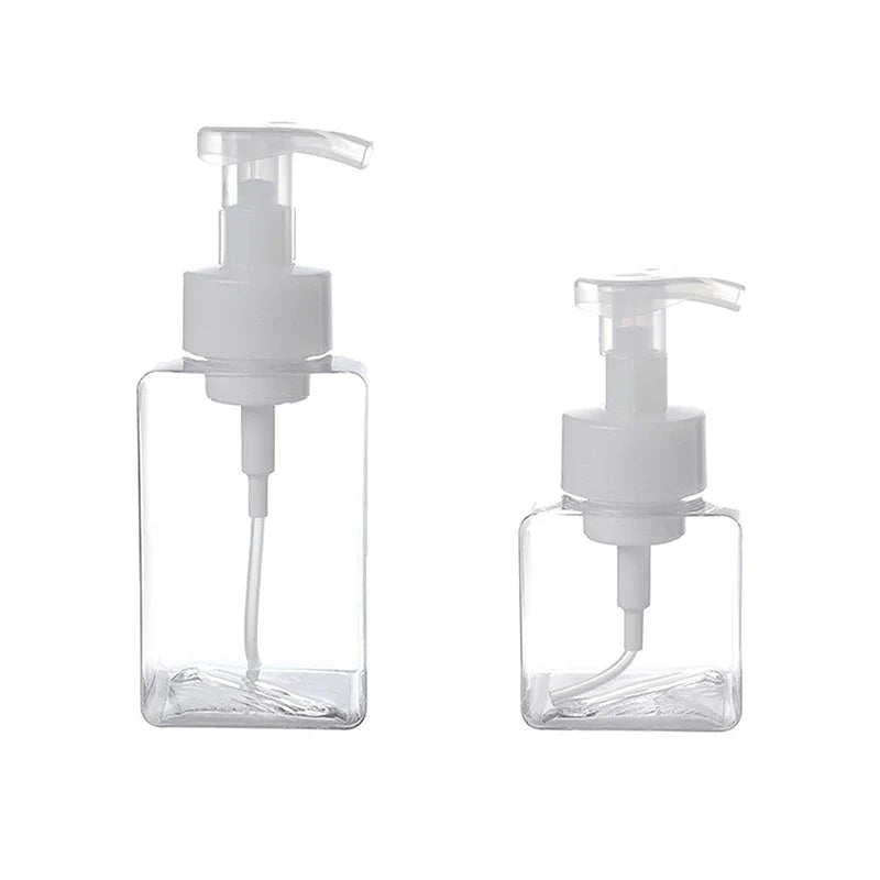 250 Transparent Large Foam Dispenser Plastic Pump Bottles Mini Empty
