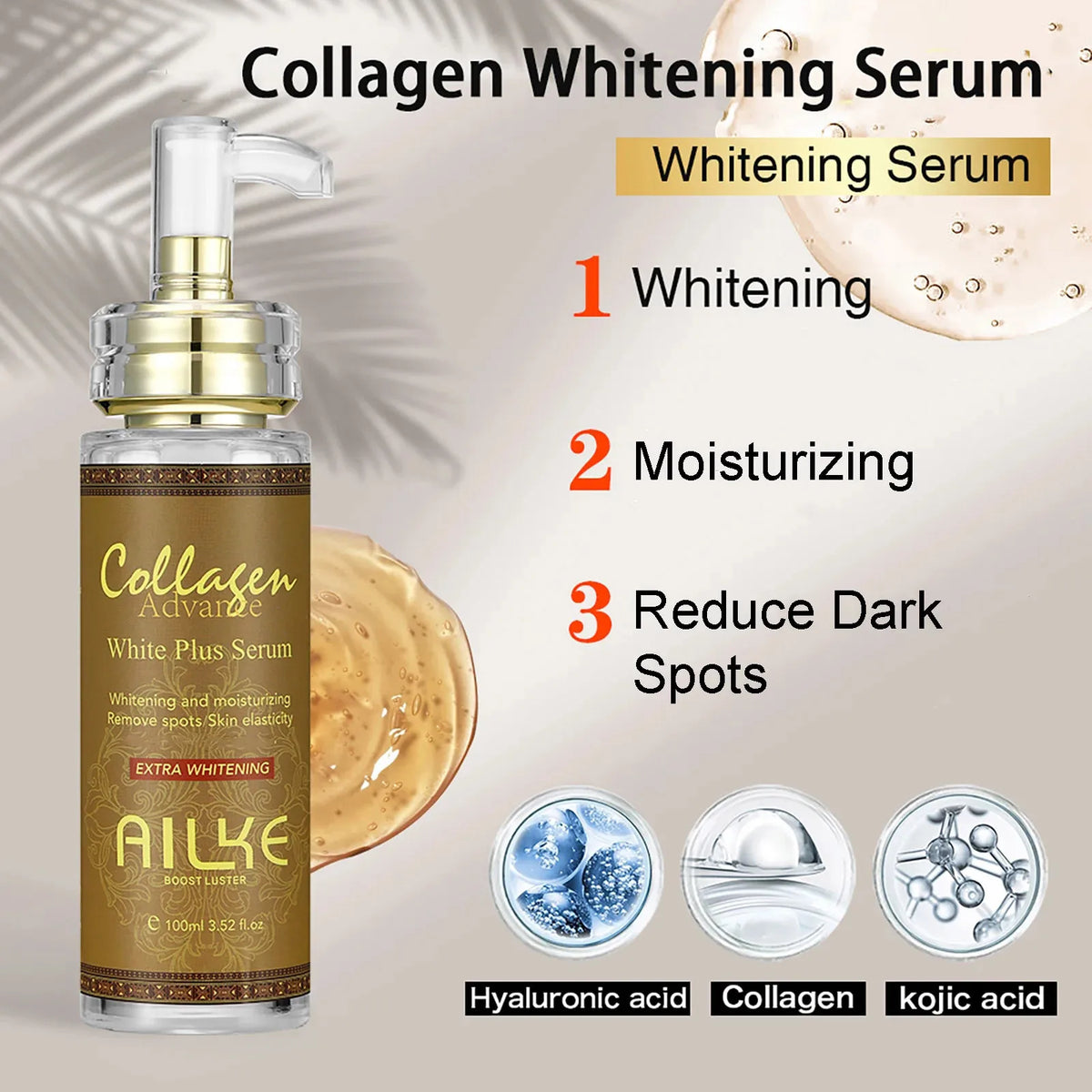 AILKE Collagen Whitening Skin Care Kit | Dark Spot Corrector