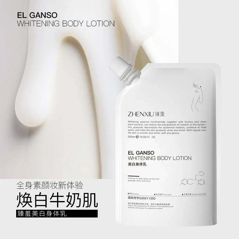 300ml Brightening Body Lotion – Niacinamide & Hyaluronic Acid