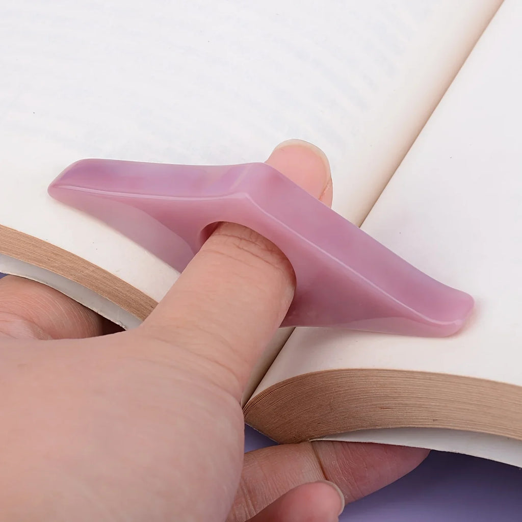 Creative Flexible Resin Book Stand Holder Reading Aid Page Thick