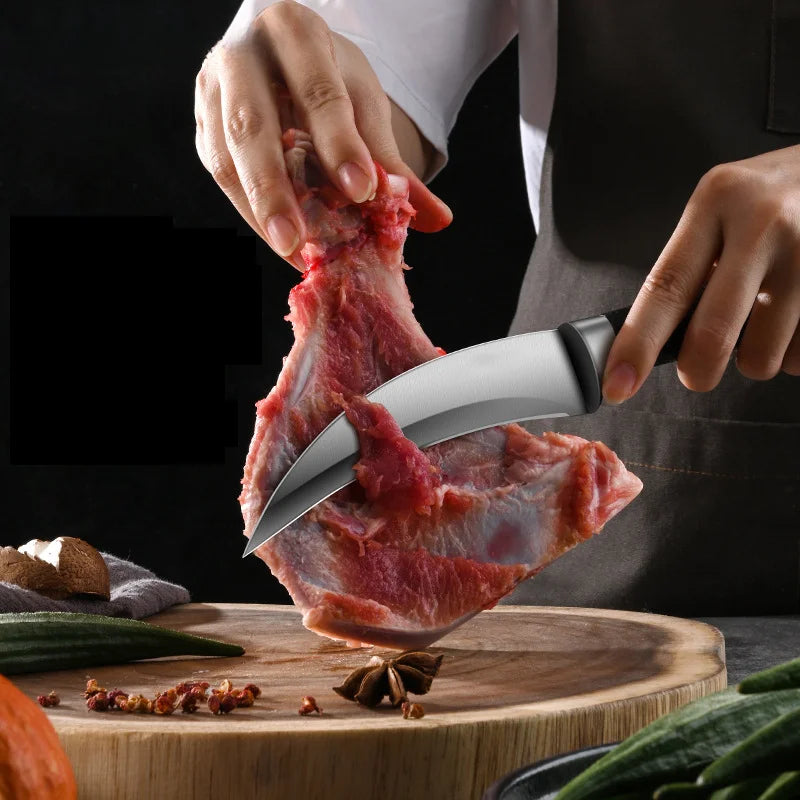 Professional Chef's Knife – Sharp Stainless Steel Meat Knife