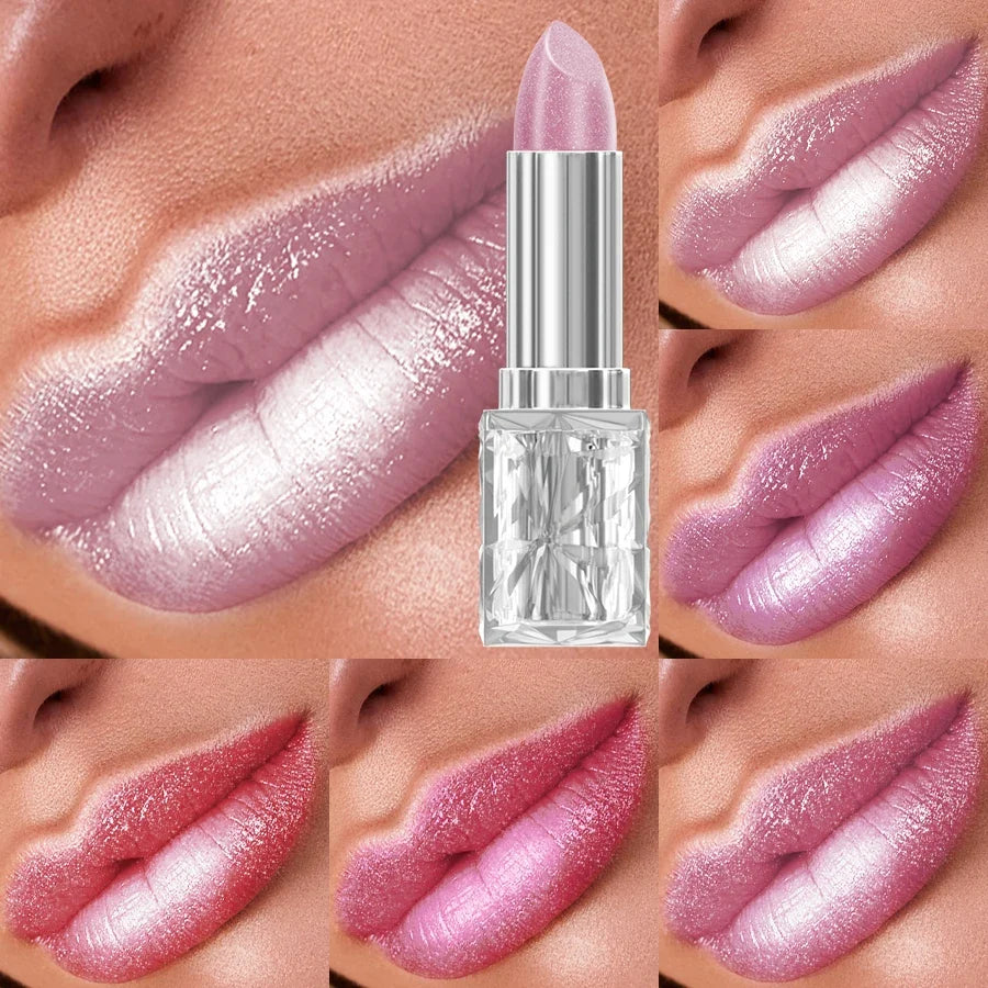 FUNPARK Metallic Glitter Lipstick – 7 Shades | Hydrating Finish