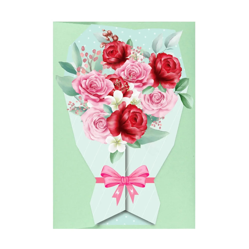 Bulk Blank Note Cards Bouquet Greeting Card Flower Modeling Birthday
