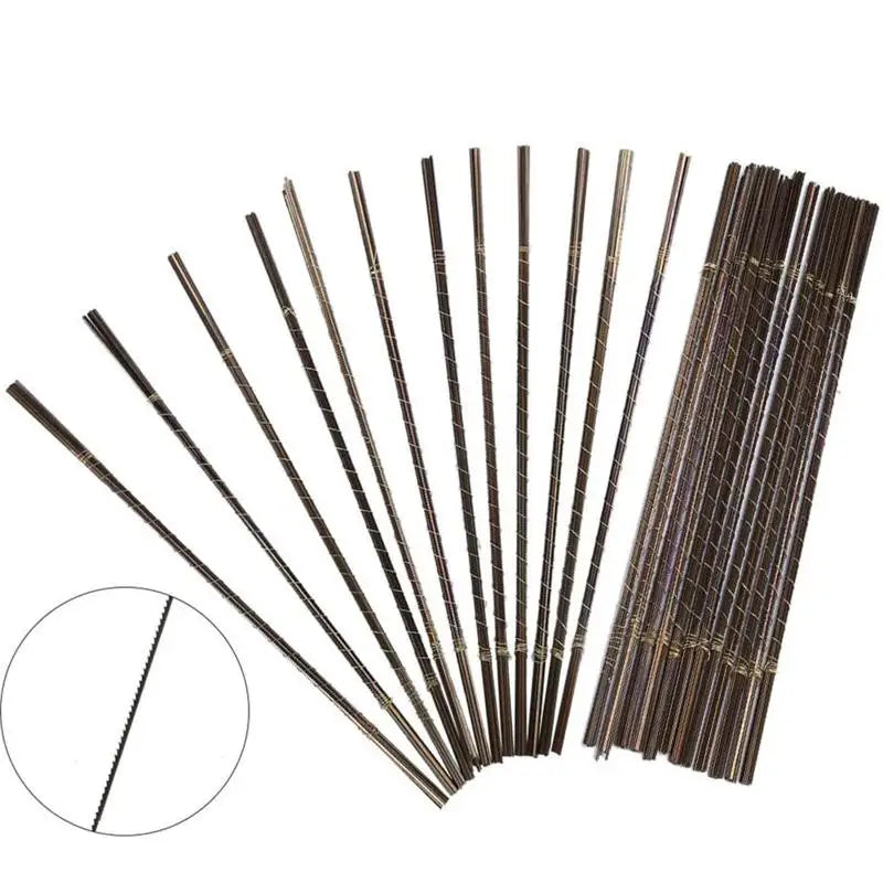 Jeweler's Saw Blades Set 12/144 Pcs – Carbon Steel Cutting
