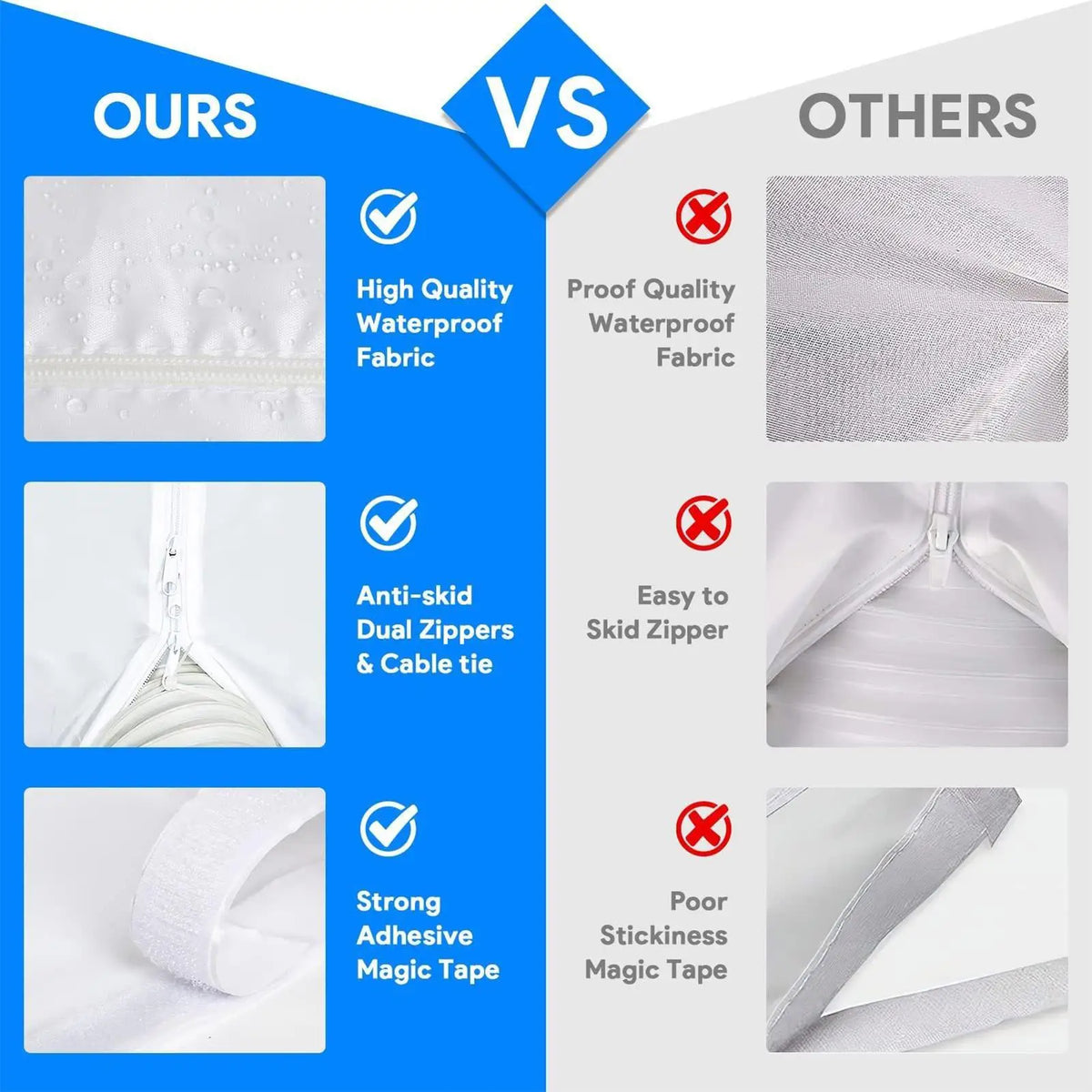 Portable AC Window Sealing Kit – Waterproof Vent Draft Guard