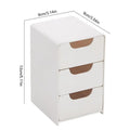 Tabletop Storage Organizer Large Capacity Drawer Portable 3 Layer Box