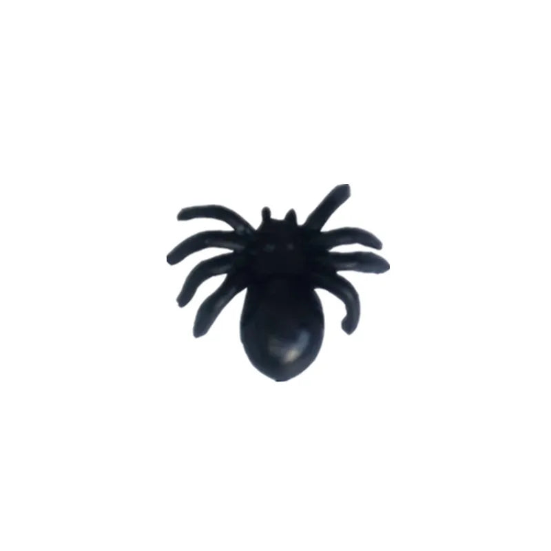 100 Halloween Fake Spider Mini Luminous Plastic Party Home Decoration