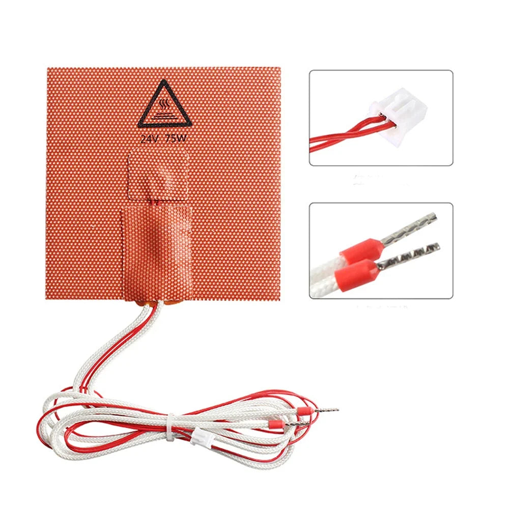 100x100mm 24V 75W Heat Bed Pad for VONON 3D Printer