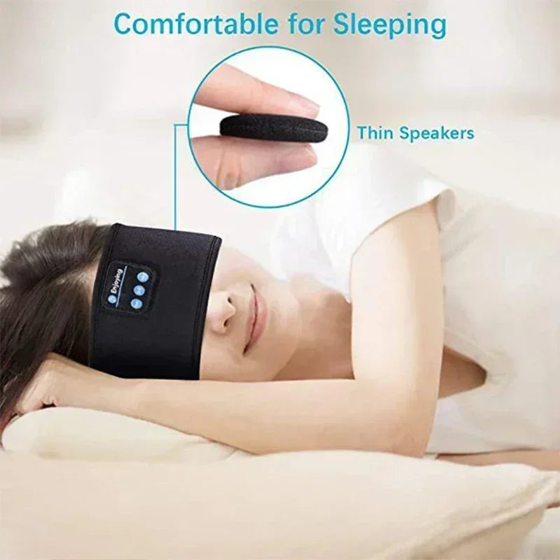 Removable Music Sleep Eye Mask Bluetooth Headband Sports Yoga Running