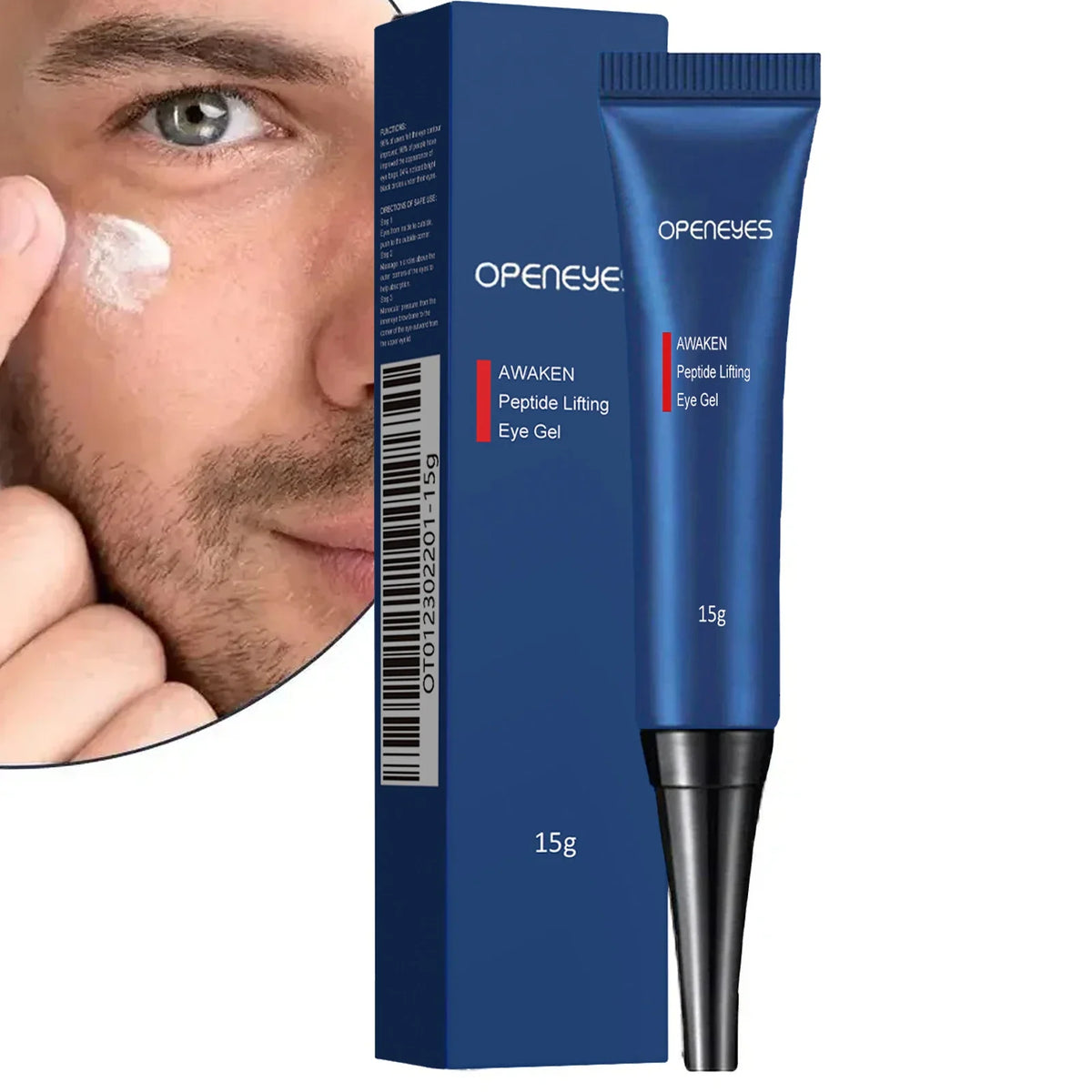 Openeyes Awaken Peptid Lifting Eye Gel Reduce Puffiness Fade Dark