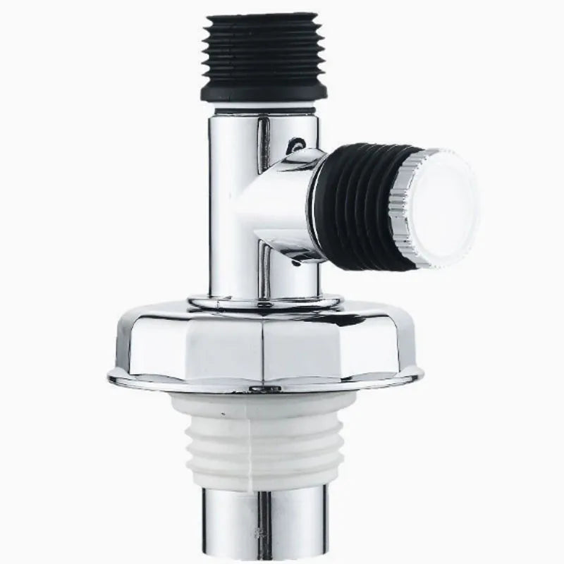 3-Way Washing Machine Drain Pipe | Odor-Proof Tee Joint