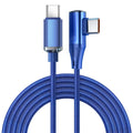 120W USB-C 90° Elbow Fast Charging Cable | iPhone Samsung