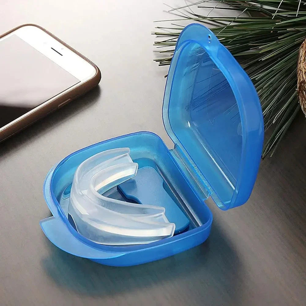 Teeth Bruxism Sleeping Apnea Guard Anti Snoring Mouth Device Bruxismo