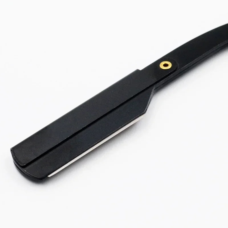 Foldable Stainless Steel Straight Razor – Vintage Barber Blade