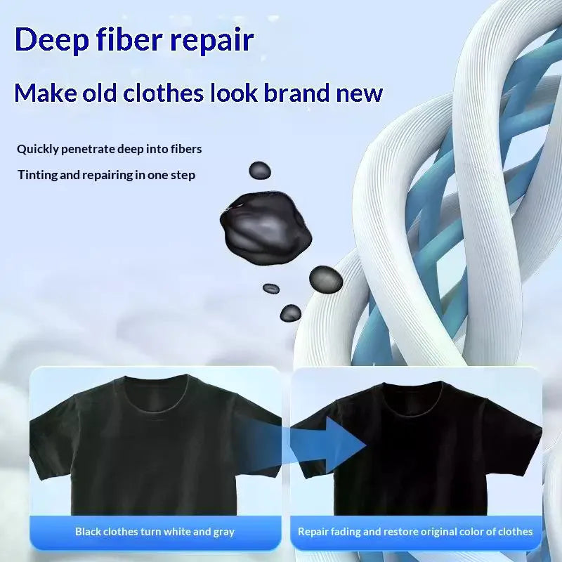 30-Pack Black Clothes Color Restorer Sheets | Laundry Tablets