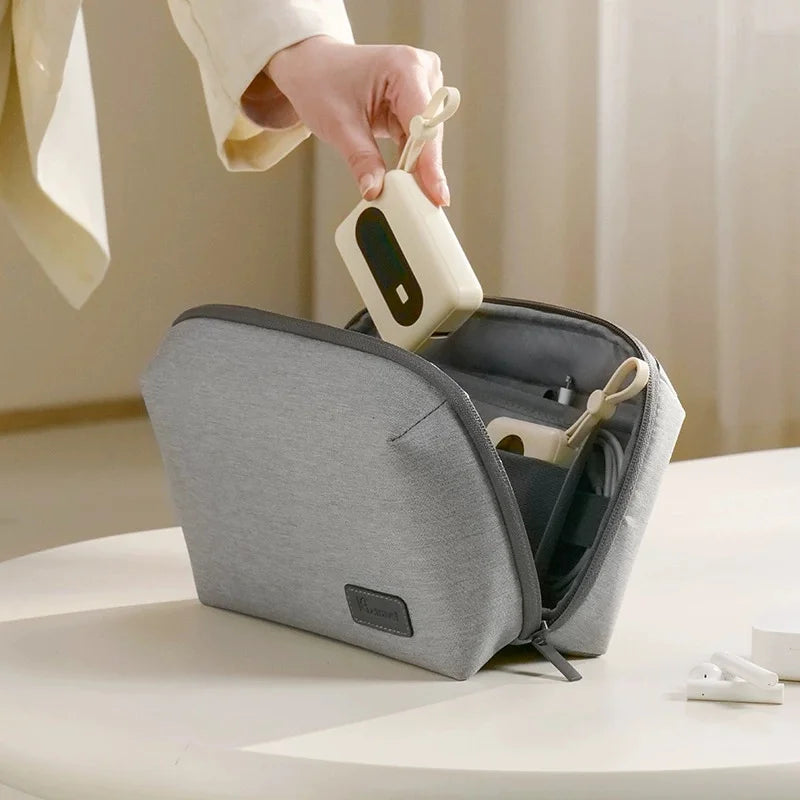 Electronics Organizer Travel Case – Water Resistant Tech Pouch