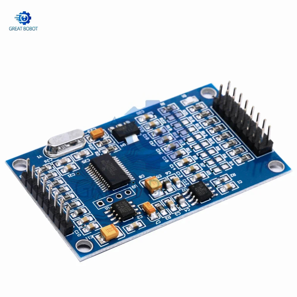 ADS1256 24-Bit 8-Channel ADC Data Acquisition Module
