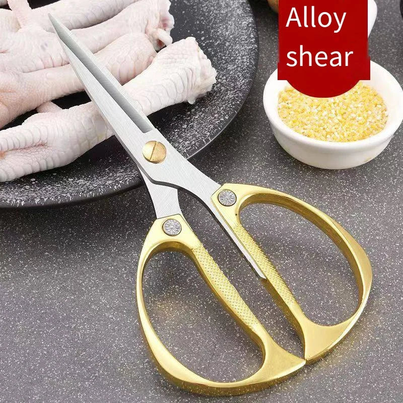 Multifunction Zinc Alloy Scissors – Kitchen, Tailor & Craft