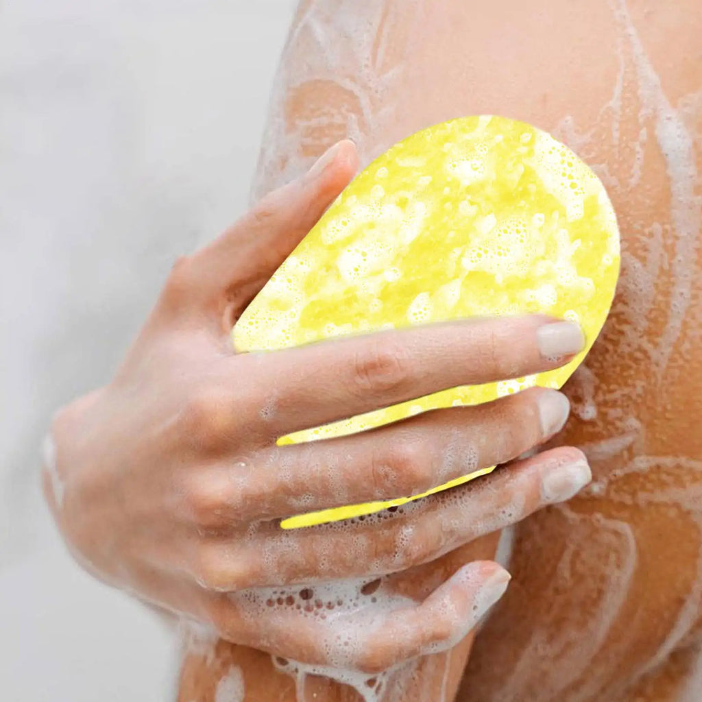 Exfoliating Bath Sponge | Double-Sided Body Scrubber