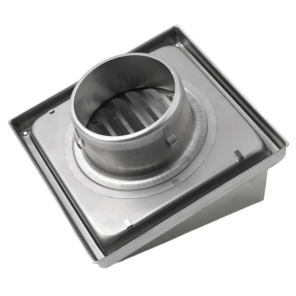 100mm Stainless Steel Air Vent Cover – Kitchen & Cooker Hood