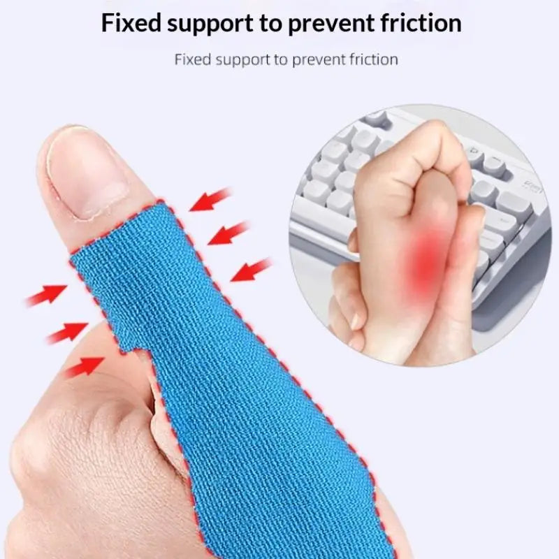 Precut Elastic Thumb Support Tape – 10 Sets | Flexible Wrap